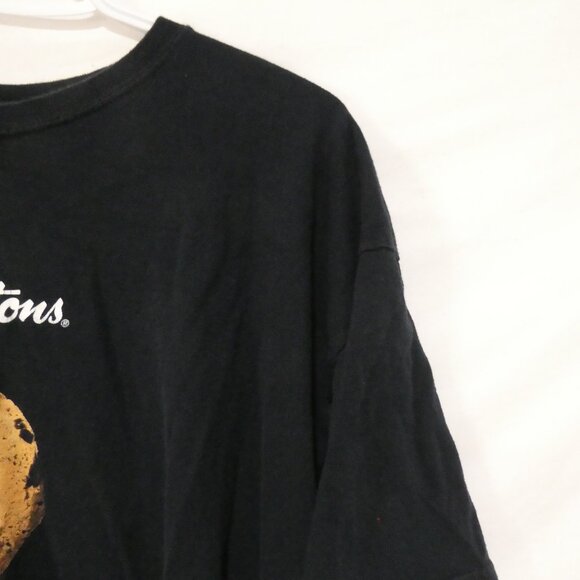 Tim Hortons | P2P 22 inches measured | Smile Cookie Campaign Black Unisex Tee - Picture 7 of 14